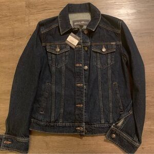 NWT Eddie Bauer Womens XS Denim Jean Jacket Brand New
